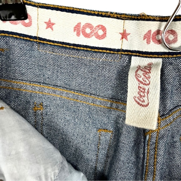 VINTAGE Coca-Cola High Waist Straight Leg Jeans - Picture 11 of 11